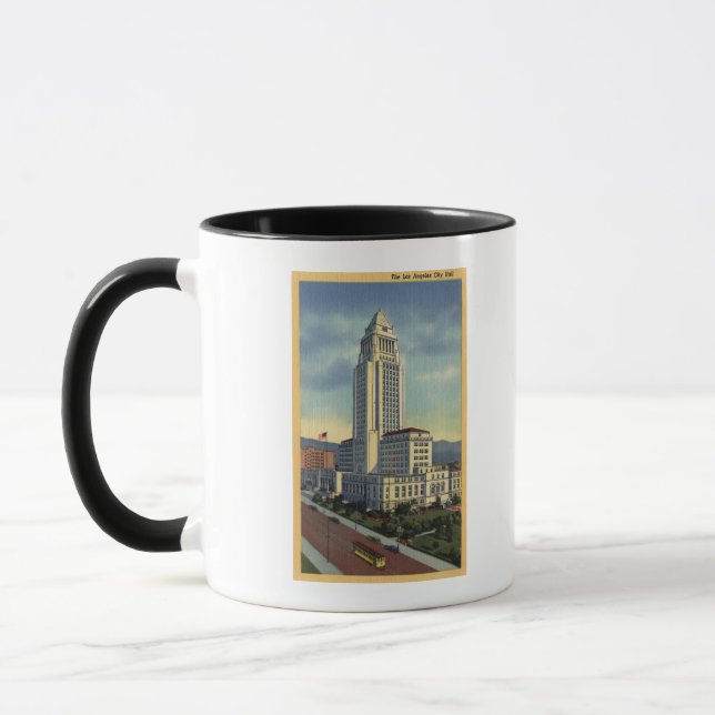Los Angeles, CaliforniaA View of City Hall Mug (Left)
