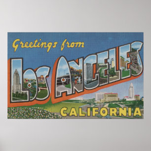 Los Angeles, CaliforniaLarge Letter Scenes 2 Poster