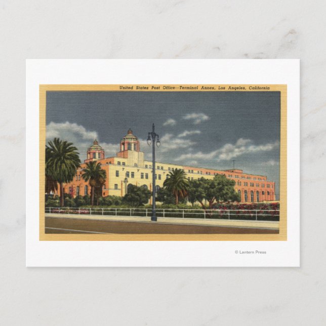 Los Angeles, CaliforniaPost Office--Terminal Postcard (Front)