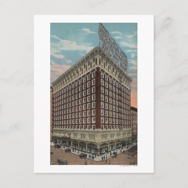 Los Angeles, CAView of the Hotel Rosslyn Postcard (Front)