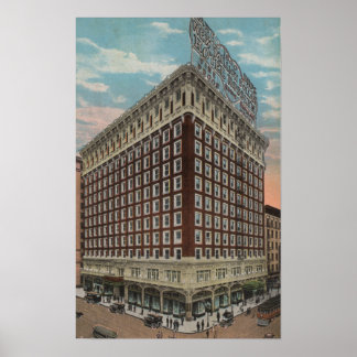 Los Angeles, CAView of the Hotel Rosslyn Poster