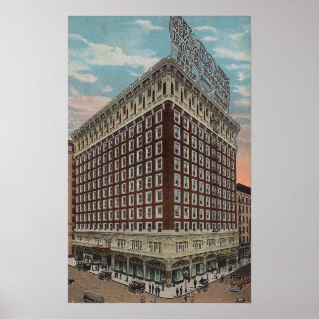 Los Angeles, CAView of the Hotel Rosslyn Poster (Front)