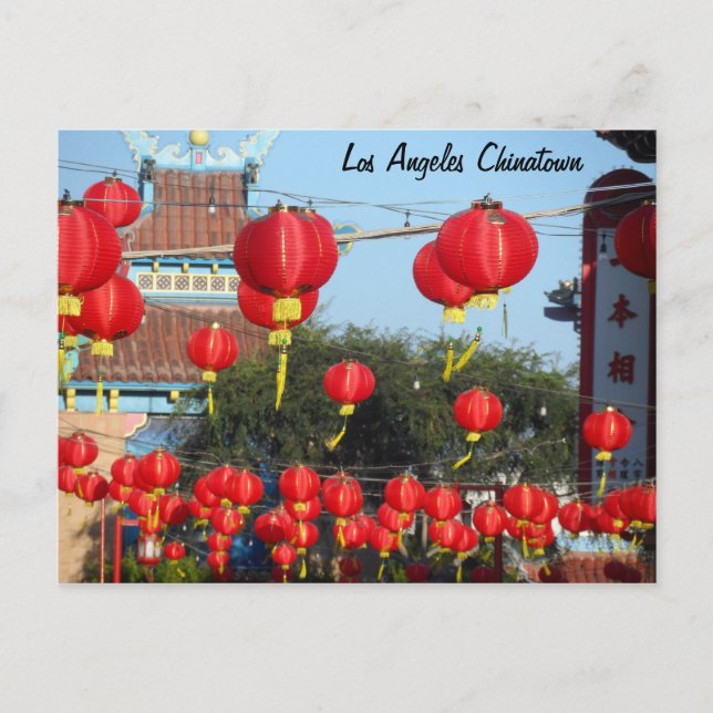 Los Angeles Chinatown Postcard (Front)