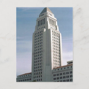 Los Angeles City Hall Postcard