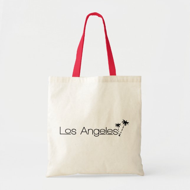 Los Angeles City of Angels Palm Trees in Paradise Tote Bag (Front)