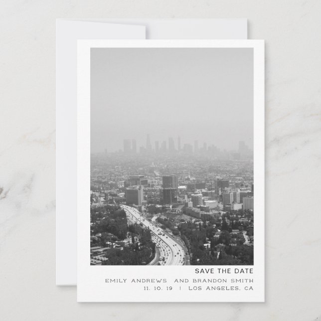 Los Angeles City Save the Date (Front)