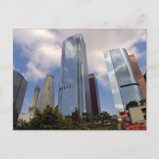 Los Angeles Cityscape Postcard (Front)