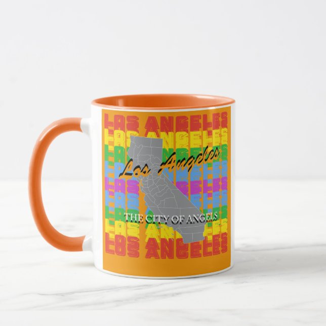 Los Angeles coffee mug  (Left)