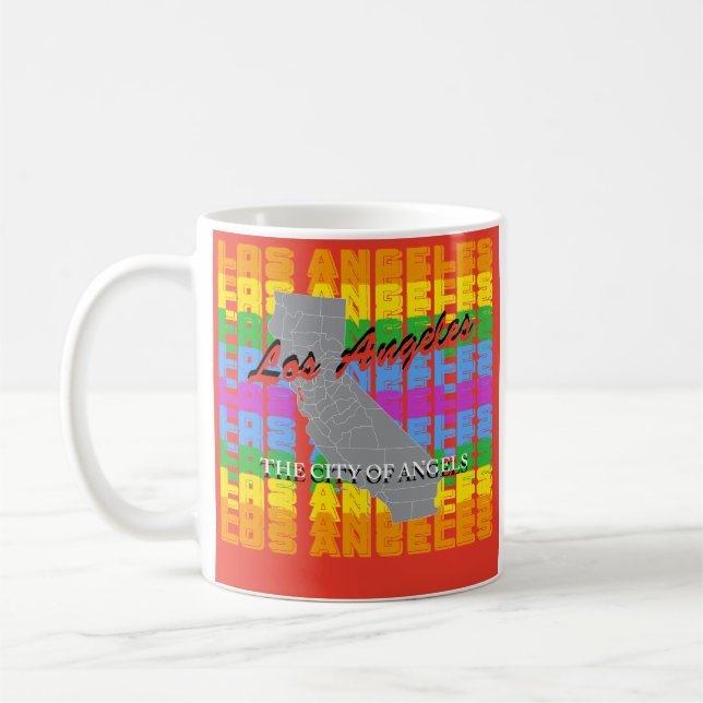 Los Angeles coffee mug  (Left)