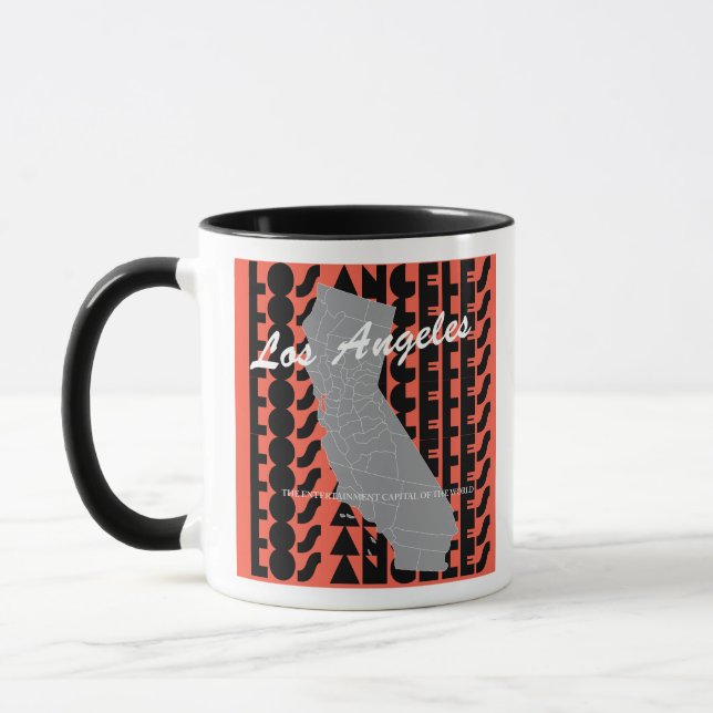 Los Angeles coffee mug  (Left)