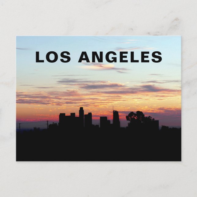 Los Angeles - customisable Postcard (Front)