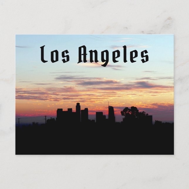 Los Angeles - customisable Postcard (Front)