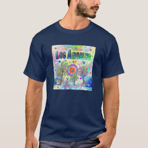 Los Angeles Deep Dream T-Shirt