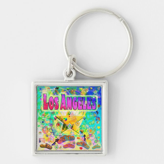 Los Angeles Epoch Hour Keychain (Front)