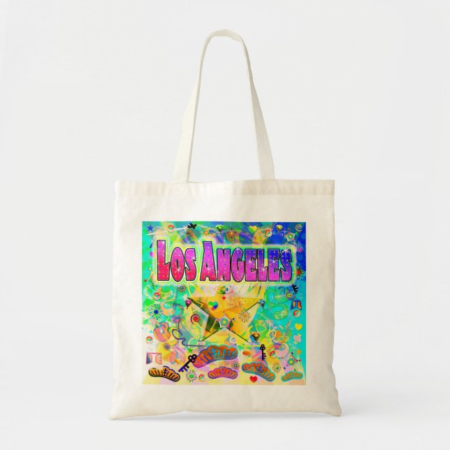 Los Angeles Epoch Hour Tote Bag (Front)