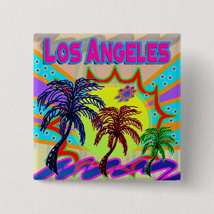 Los Angeles Eternal Button
