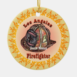 Los Angeles Firefighter ornament
