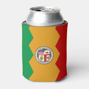Los Angeles flag Can Cooler