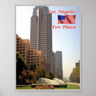 Los Angeles - Fox Plaza - United States - Poster