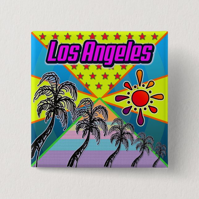 Los Angeles Freedom Button (Front)