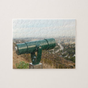 Los Angeles from Mulholland Drive Jigsaw Puzzle