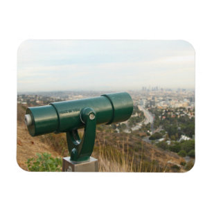 Los Angeles from Mulholland Drive Magnet