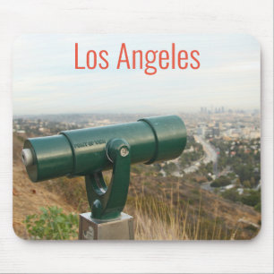 Los Angeles from Mulholland Drive Mouse Mat