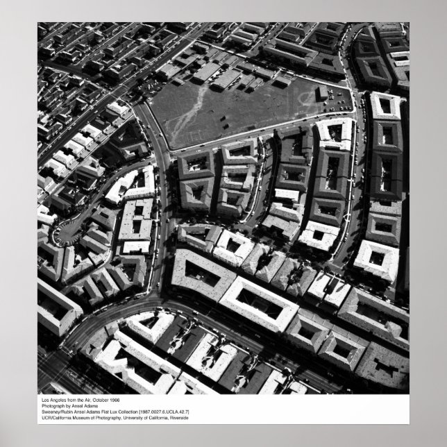 Los Angeles from the Air, 1966 Poster (Front)