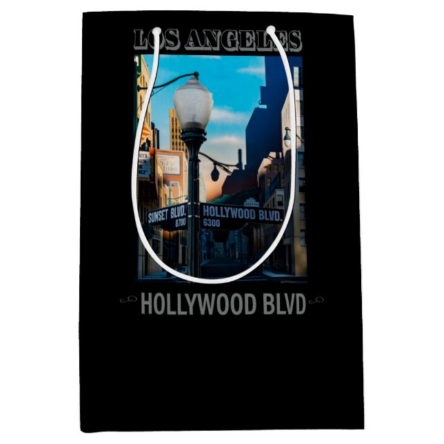 Los Angeles GiftBag Medium Gift Bag (Front)