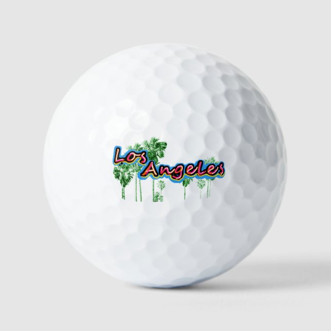 Los Angeles - Golf Balls (Front)