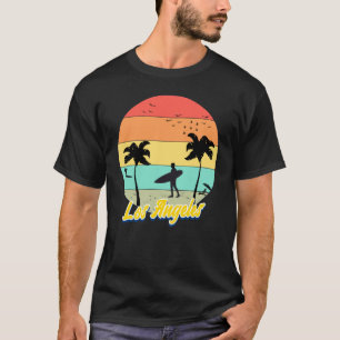 Los Angeles Graphic Summer For Beach Water Sports T-Shirt