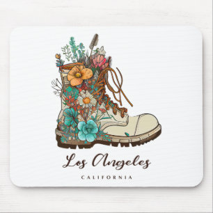 Los Angeles Hiking Outdoors Souvenir Mouse Mat
