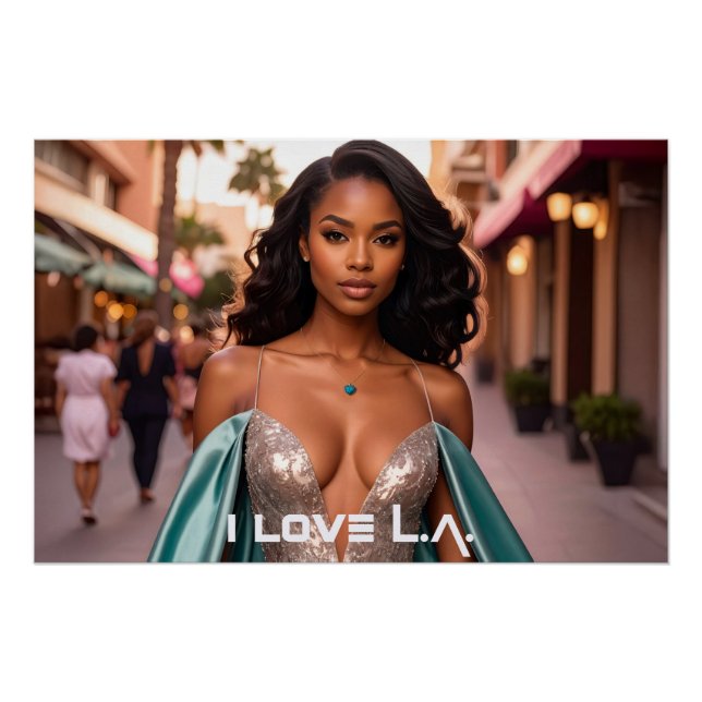 LOS ANGELES - I LOVE L.A. POSTER (Front)