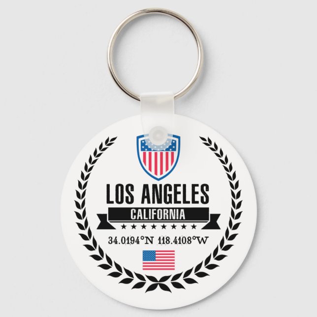 Los Angeles Key Ring (Front)