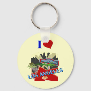 Los Angeles Key Ring