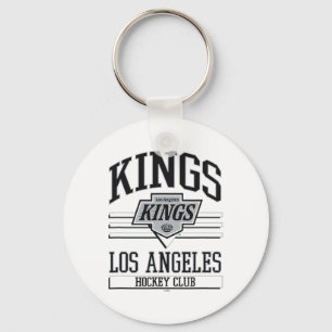 Los Angeles Kings Hockey Club White Officially Lic Key Ring