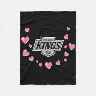 Los Angeles Kings Valentine Love Nhl Officially Li Fleece Blanket