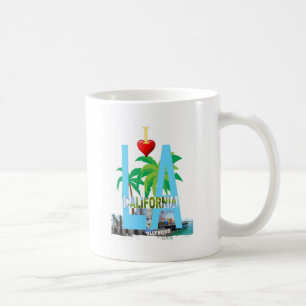 los angeles  l a california city usa america coffee mug