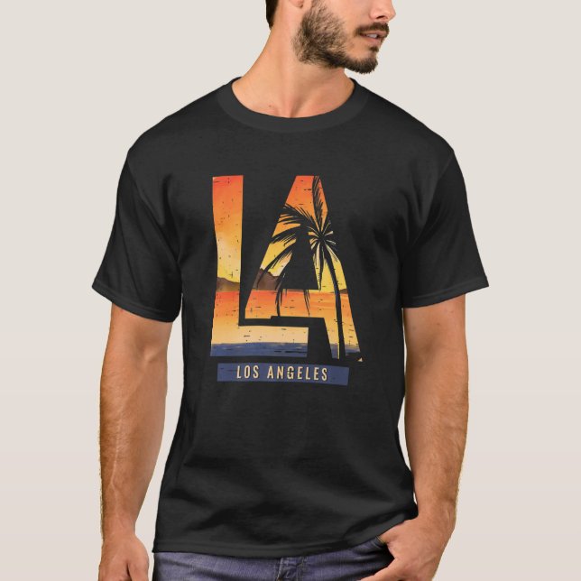 Los Angeles LA California Gift Premium_3 T-Shirt (Front)