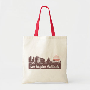 Los Angeles Linesky Tote Bag