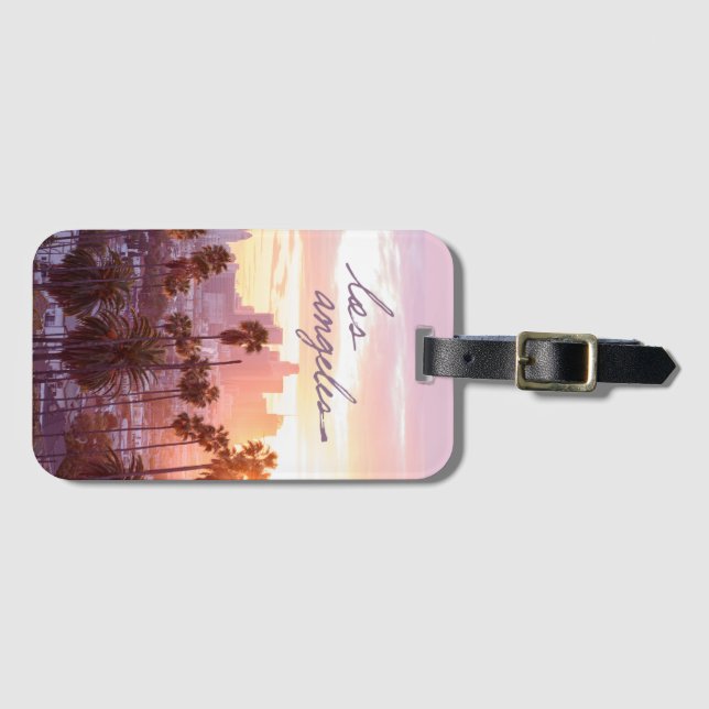 Los Angeles Luggage Tag (Front Horizontal)
