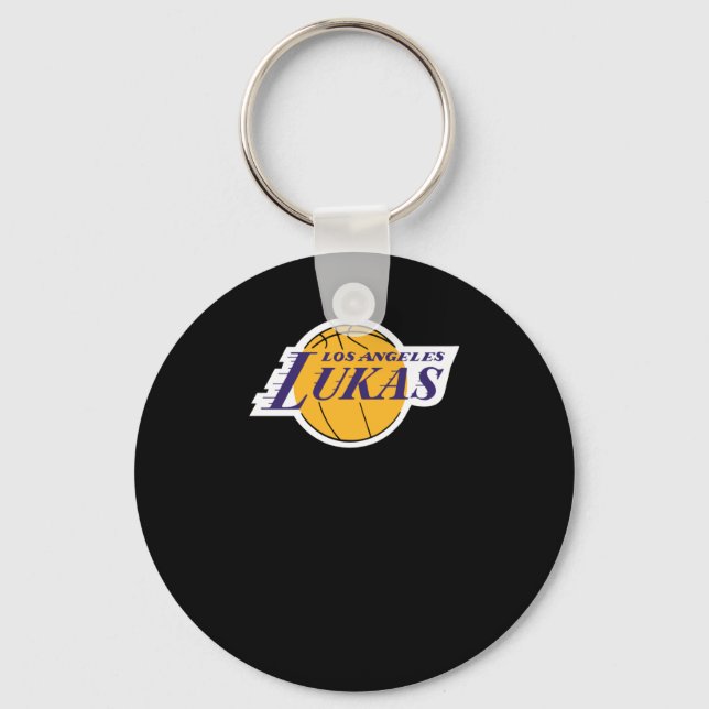 Los Angeles Lukas  Key Ring (Front)