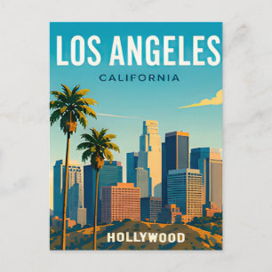 Los Angeles Luxury Lifestyle Postcard