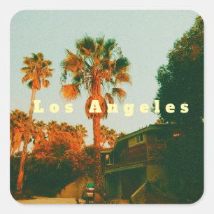 Los Angeles, Miracle Mile, West Hollywood Square Sticker