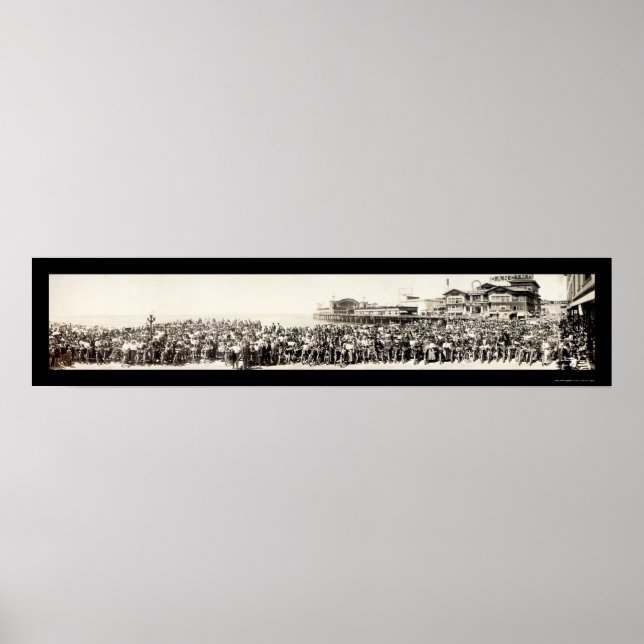 Los Angeles Motorcycle Club Photo 1911 Poster (Front)