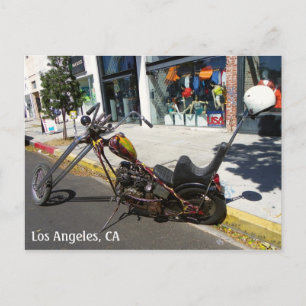 Los Angeles Motorcycle Postcard! Postcard