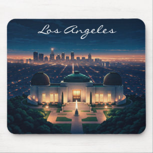 Los Angeles Night Mouse Mat