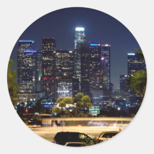Los Angeles Night Sticker