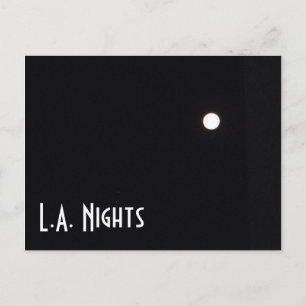 Los Angeles Nights Postcard! Postcard