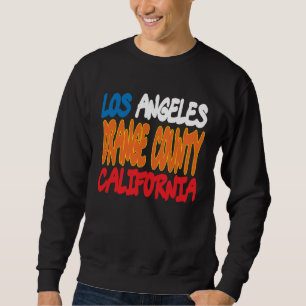 Los Angeles Orange County California Retro Vintage Sweatshirt
